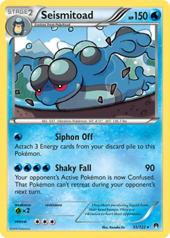 Pokemon BREAKpoint Seismitoad - 35