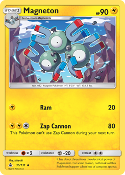 Pokemon Forbidden Light Magneton - 35