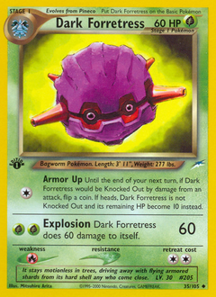 Pokemon Neo Destiny Dark Forretress - 35