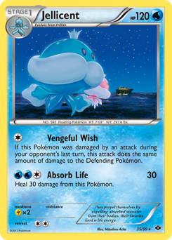 Pokemon Next Destinies Jellicent - 35