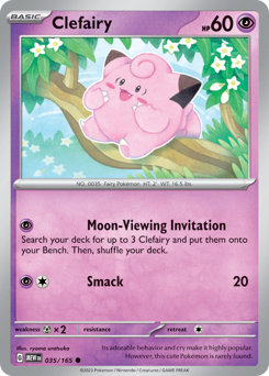 Pokemon 151 Clefairy - 35