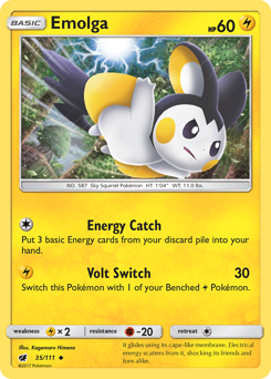 Pokemon Crimson Invasion Emolga - 35