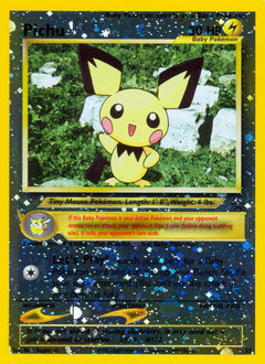 Pokemon Wizards Black Star Promos Pichu - 35