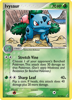 Pokemon Crystal Guardians Ivysaur - 35