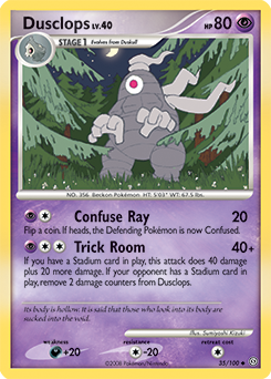Pokemon Stormfront Dusclops - 35