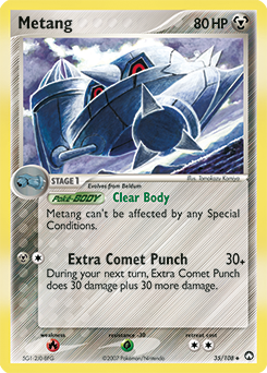 Pokemon Power Keepers Metang - 35