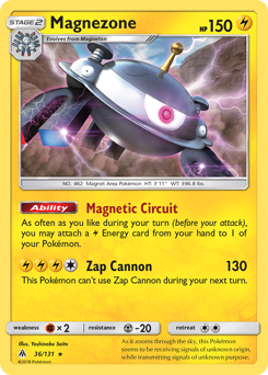 Pokemon Forbidden Light Magnezone - 36