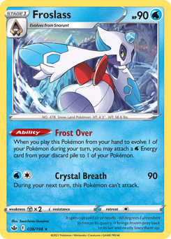 Pokemon Chilling Reign Froslass - 36