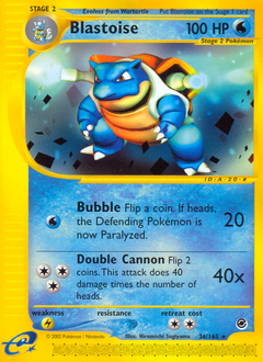 Pokemon Expedition Base Set Blastoise - 36