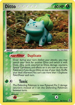 Pokemon Delta Species Ditto - 36