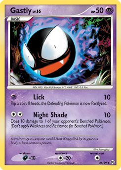 Pokemon Arceus Gastly - 36