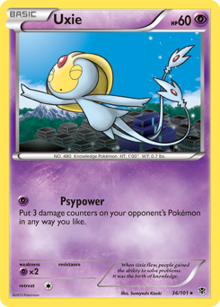 Pokemon Plasma Blast Uxie - 36