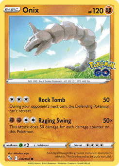 Pokemon Pokémon GO Onix - 36