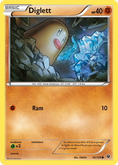 Pokemon Fates Collide Diglett - 36