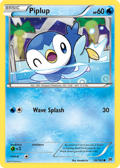 Pokemon BREAKthrough Piplup - 36