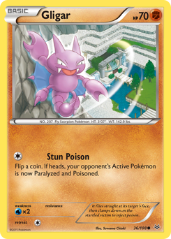 Pokemon Roaring Skies Gligar - 36