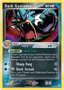 Pokemon Team Rocket Returns Dark Gyarados - 36