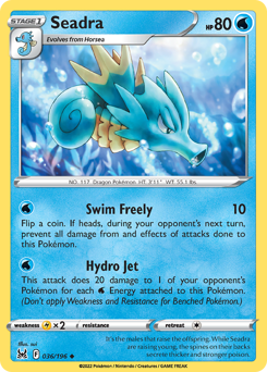 Pokemon Lost Origin Seadra - 36