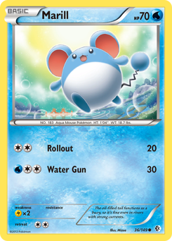 Pokemon Boundaries Crossed Marill - 36