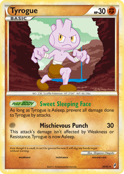 Pokemon Call of Legends Tyrogue - 36