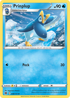 Pokemon Brilliant Stars Prinplup - 36