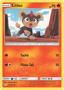 Pokemon Cosmic Eclipse Litleo - 36
