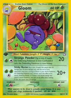 Pokemon Neo Genesis Gloom - 36