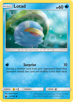 Pokemon Celestial Storm Lotad - 36