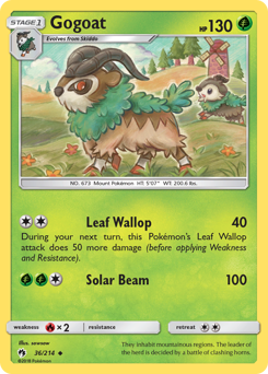 Pokemon Lost Thunder Gogoat - 36