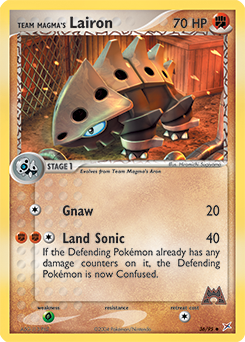 Pokemon Team Magma vs Team Aqua Team Magma's Lairon - 36