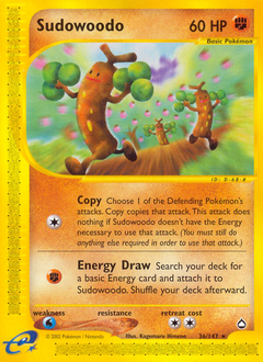 Pokemon Aquapolis Sudowoodo - 36