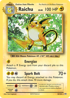 Pokemon Evolutions Raichu - 36