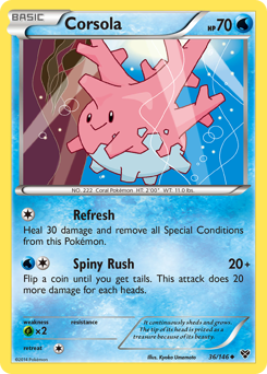 Pokemon XY Corsola - 36