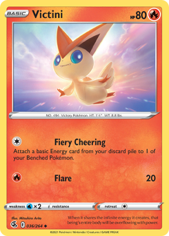 Pokemon Fusion Strike Victini - 36