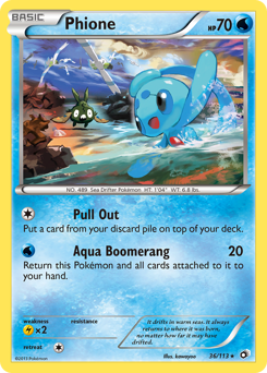 Pokemon Legendary Treasures Phione - 36