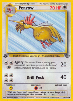 Pokemon Jungle Fearow - 36