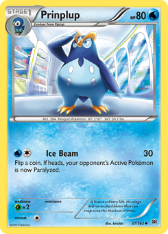 Pokemon BREAKthrough Prinplup - 37
