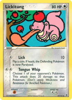 Pokemon FireRed & LeafGreen Lickitung - 37