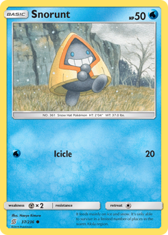 Pokemon Unified Minds Snorunt - 37
