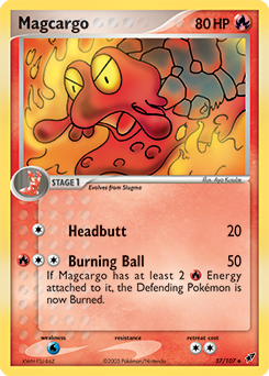 Pokemon Deoxys Magcargo - 37