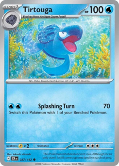 Pokemon Stellar Crown Tirtouga - 37