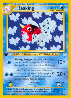 Pokemon Neo Revelation Seaking - 37