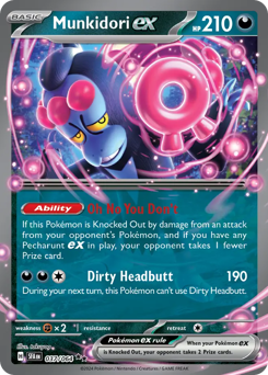 Pokemon Shrouded Fable Munkidori ex - 37