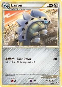 Pokemon HS—Triumphant Lairon - 37
