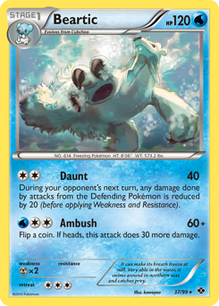 Pokemon Next Destinies Beartic - 37