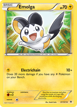 Pokemon Noble Victories Emolga - 37