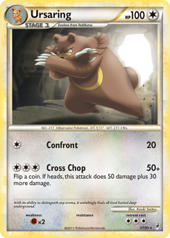 Pokemon Call of Legends Ursaring - 37
