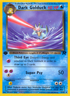 Pokemon Team Rocket Dark Golduck - 37