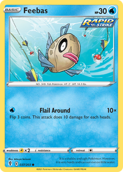 Pokemon Evolving Skies Feebas - 37