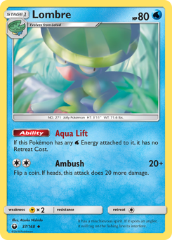 Pokemon Celestial Storm Lombre - 37